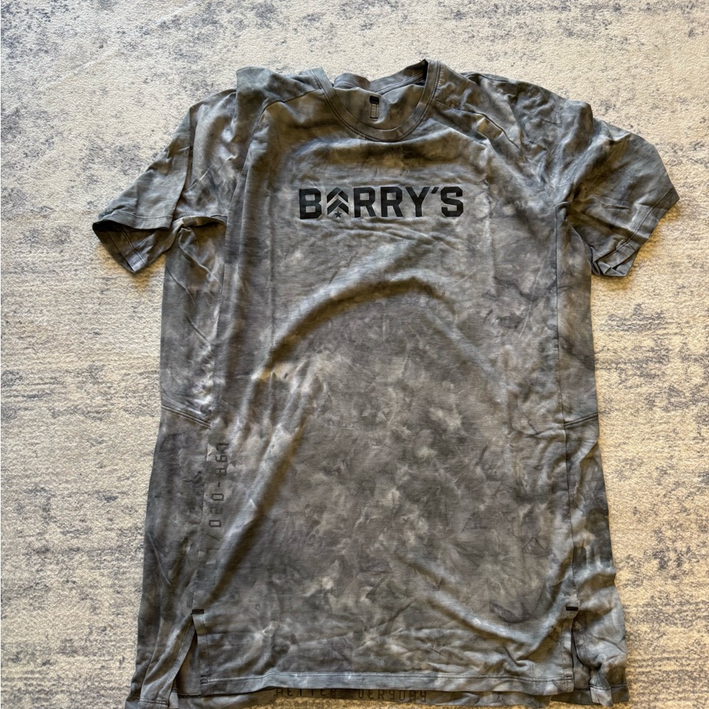 lululemon x Barry’s Gray Short Sleeve Tee